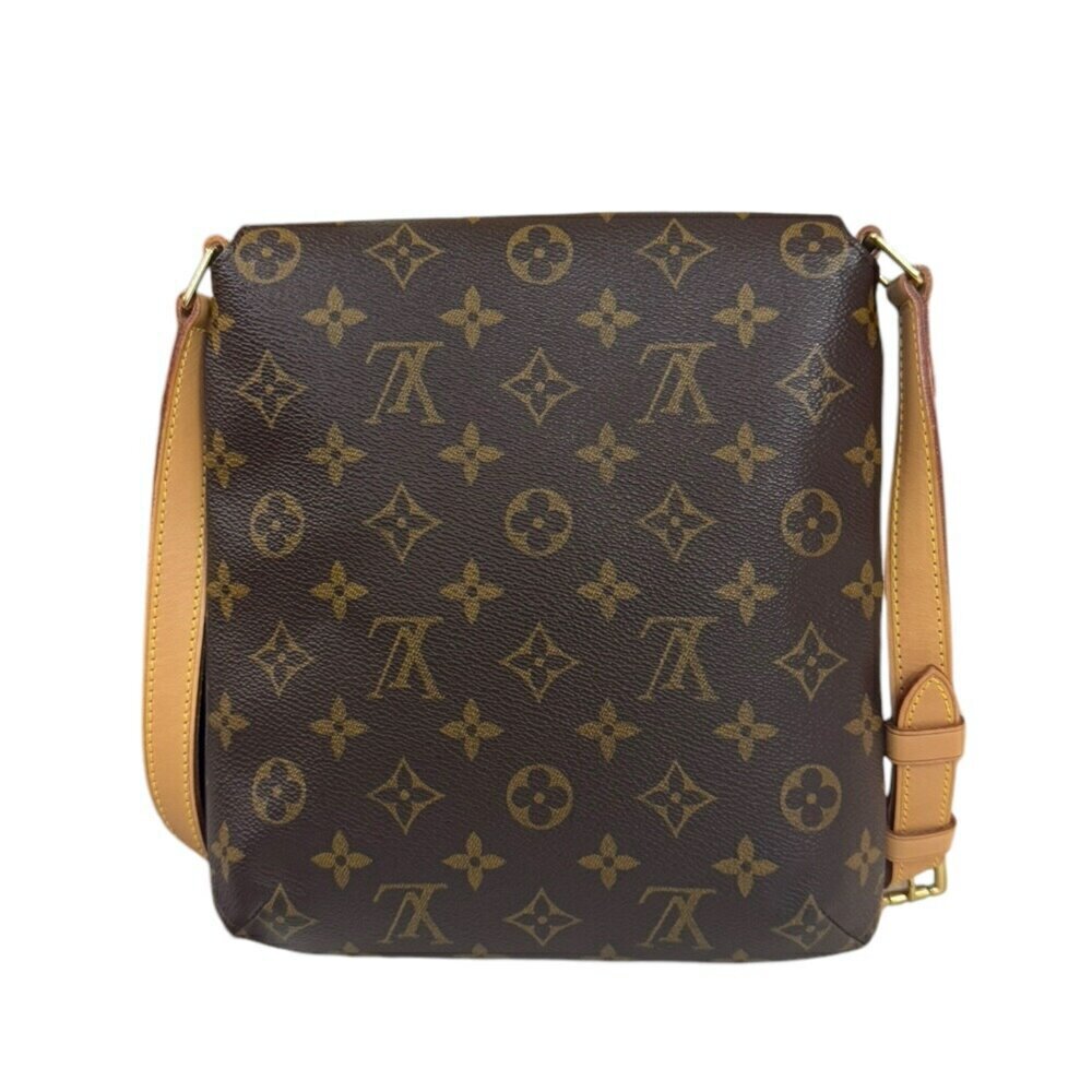 LOUIS VUITTON Authentic Brown Monogram Canvas Shoulder Bag - Picture 3 of 8
